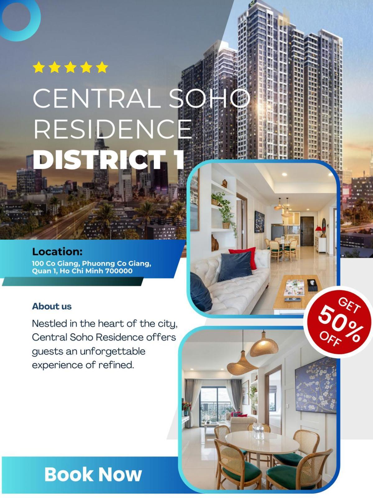 הו צ'י מין סיטי Central Soho Residence - District 1 מראה חיצוני תמונה